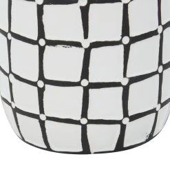 Discount 👍 White Ceramic Coastal Vase Set by Ivory and Iris 🤩 -Cheap Ivory and Iris Store D401617S 5