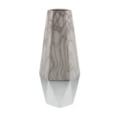 Hot Sale 🎉 18" Gray Stoneware Contemporary Vase by Ivory and Iris 🎉