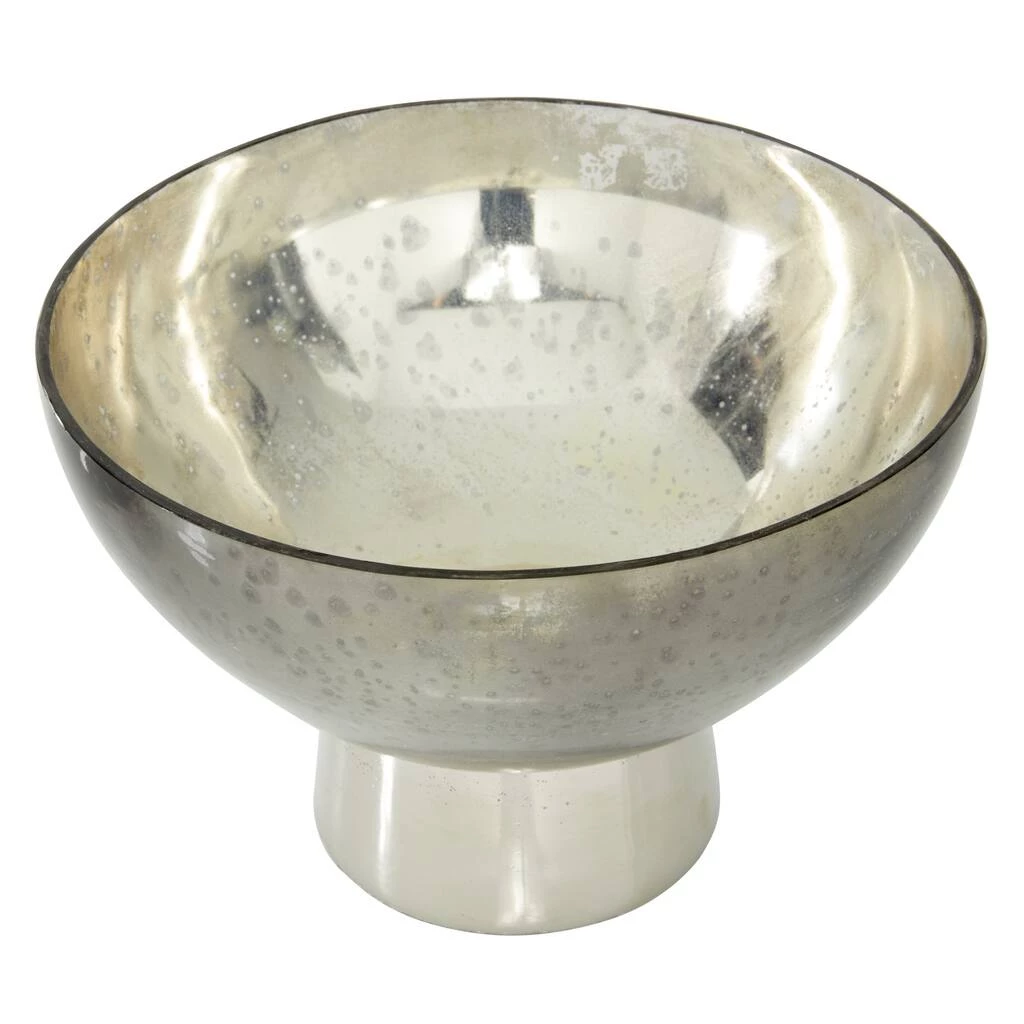 Best Sale ⭐ 11" Dark Gray Glass & Metal Modern Decorative Bowl by Ivory and Iris ❤️ 2 Best Sale ⭐ 11" Dark Gray Glass & Metal Modern Decorative Bowl by Ivory and Iris ❤️ - Image 2