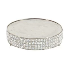 Best Sale π Glam Round Silver Metal and Glass Bead Cake Stand, Set of 3, 3" by Ivory and Iris π 11 Best Sale π Glam Round Silver Metal and Glass Bead Cake Stand, Set of 3, 3" by Ivory and Iris π -Cheap Ivory and Iris Store D401742S 3