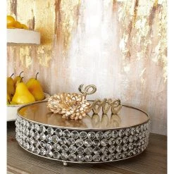 Best Sale π Glam Round Silver Metal and Glass Bead Cake Stand, Set of 3, 3" by Ivory and Iris π 17 Best Sale π Glam Round Silver Metal and Glass Bead Cake Stand, Set of 3, 3" by Ivory and Iris π -Cheap Ivory and Iris Store D401742S 9