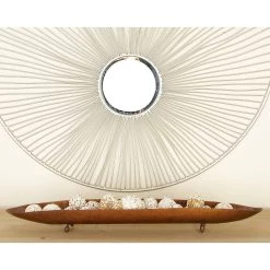 Best deal 👍 Brown Metal Traditional Tray Set by Ivory and Iris 🔔 -Cheap Ivory and Iris Store D401746S 8