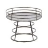 Cheap 🎉 Gray Iron Farmhouse Tray Stand by Ivory and Iris 🌟