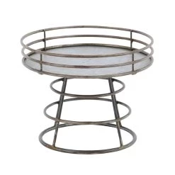 Cheap π Gray Iron Farmhouse Tray Stand by Ivory and Iris π