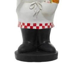 Budget ✔️ 48" Polystone Chef with Chalkboard Sign by Ivory and Iris ⭐ -Cheap Ivory and Iris Store D401773S 5