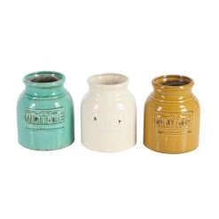 Top 10 👏 9" Terracotta Vintage Decorative Jar Set by Ivory and Iris ❤️