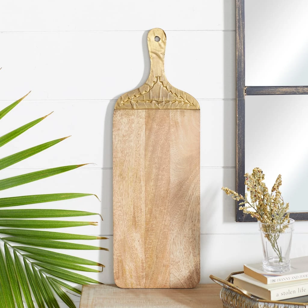 Best Sale β¨ 23" x 8" Brown Wood Natural Decorative Cutting Board by Ivory and Iris π 2 Best Sale β¨ 23" x 8" Brown Wood Natural Decorative Cutting Board by Ivory and Iris π - Image 2