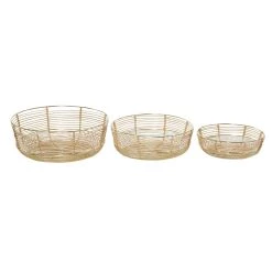 Best Sale π Gold Wire Contemporary Decorative Bowl Set by Ivory and Iris β¨ 11 Best Sale π Gold Wire Contemporary Decorative Bowl Set by Ivory and Iris β¨ -Cheap Ivory and Iris Store D401803S 2