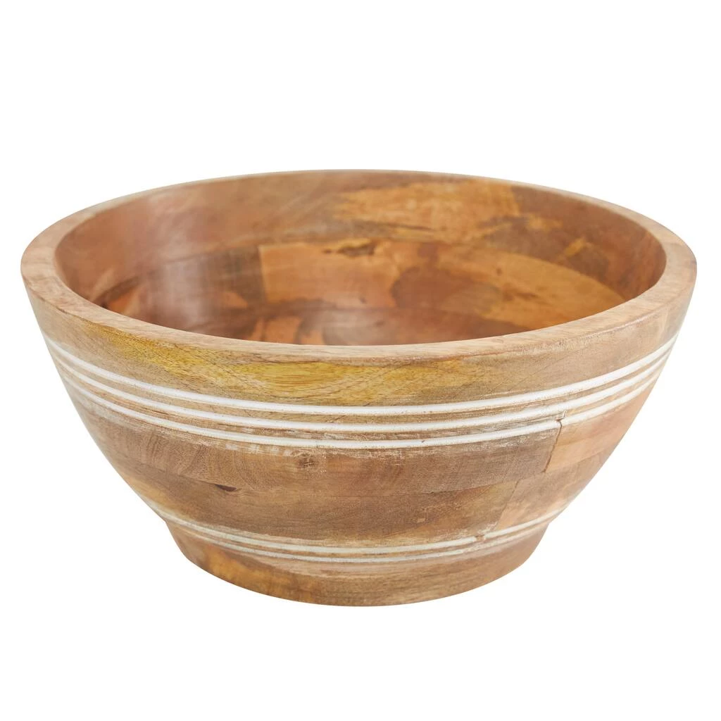 Brand new π Set of 3 Brown Mango Wood Natural Serving Bowl, 8", 10", 12" by Ivory and Iris π― 5 Brand new π Set of 3 Brown Mango Wood Natural Serving Bowl, 8", 10", 12" by Ivory and Iris π― - Image 5