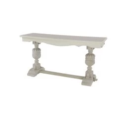 Hot Sale π White Traditional Wood Console Table, 30" x 59" by Ivory and Iris π₯°