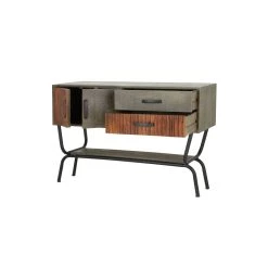Top 10 🎁 Grey Modern Mango Wood Console Table, 30" x 45" by Ivory and Iris 👏 -Cheap Ivory and Iris Store D401826S 3