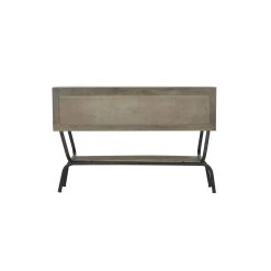 Top 10 🎁 Grey Modern Mango Wood Console Table, 30" x 45" by Ivory and Iris 👏 -Cheap Ivory and Iris Store D401826S 5