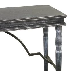 Promo β¨ Black Wood Farmhouse Console Table 33" x 47" x 15" by Ivory and Iris π 10 Promo β¨ Black Wood Farmhouse Console Table 33" x 47" x 15" by Ivory and Iris π -Cheap Ivory and Iris Store D401827S 4