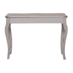 Promo ⭐ White Farmhouse Wood Console Table, 31" x 43" by Ivory and Iris 💯 -Cheap Ivory and Iris Store D401838S 6