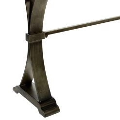 Outlet ✨ Brown Industrial Wood Console Table, 31" x 51" by Ivory and Iris 🌟 -Cheap Ivory and Iris Store D401877S 4