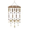 Cheap 😍 26" Brown Butterfly Mango Wood Coastal Windchime by Ivory and Iris 🌟