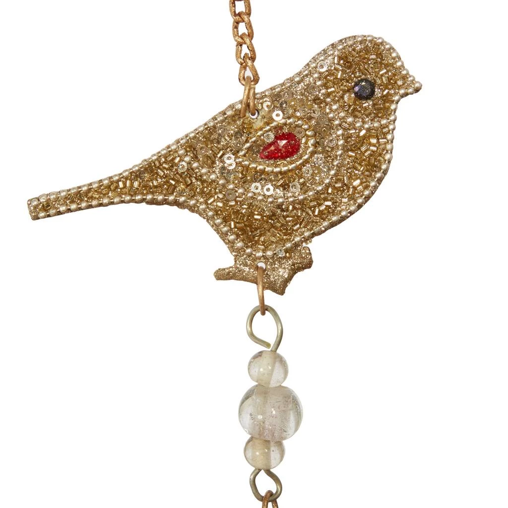 Flash Sale β€οΈ 39" Gold Bird Metal Eclectic Windchime by Ivory and Iris π 2 Flash Sale β€οΈ 39" Gold Bird Metal Eclectic Windchime by Ivory and Iris π - Image 2