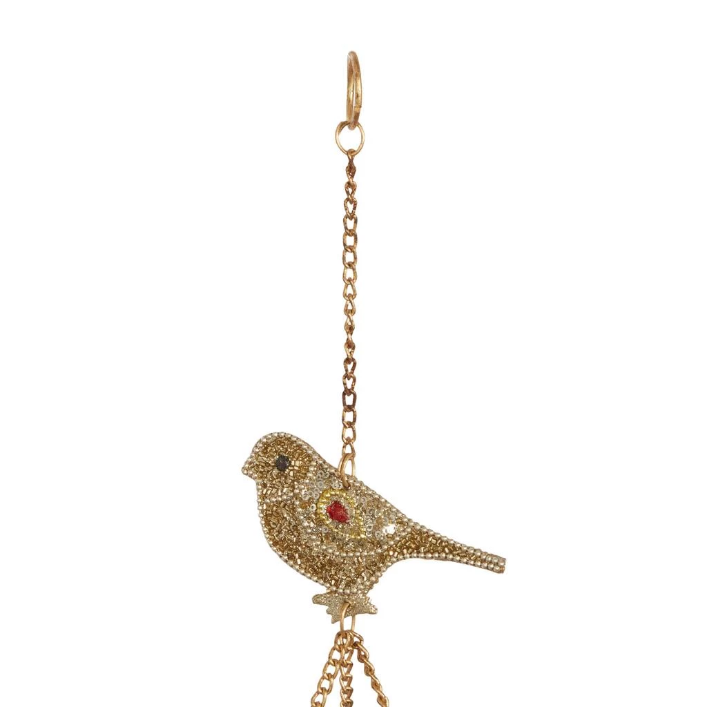 Flash Sale β€οΈ 39" Gold Bird Metal Eclectic Windchime by Ivory and Iris π 3 Flash Sale β€οΈ 39" Gold Bird Metal Eclectic Windchime by Ivory and Iris π - Image 3