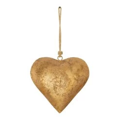 Outlet 🎉 Gold Metal Heart Rustic Windchime Set by Ivory and Iris 😉 -Cheap Ivory and Iris Store D403361S 5