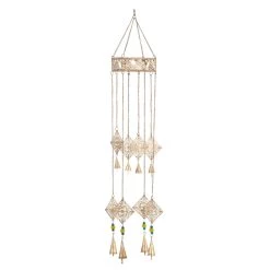 Cheapest ✨ 36" Gold Metal Traditional Windchime by Ivory and Iris 👍
