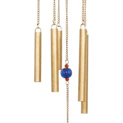 Discount 🌟 39" Gold Metal Elephant Windchime by Ivory and Iris 💯 -Cheap Ivory and Iris Store D403371S 3
