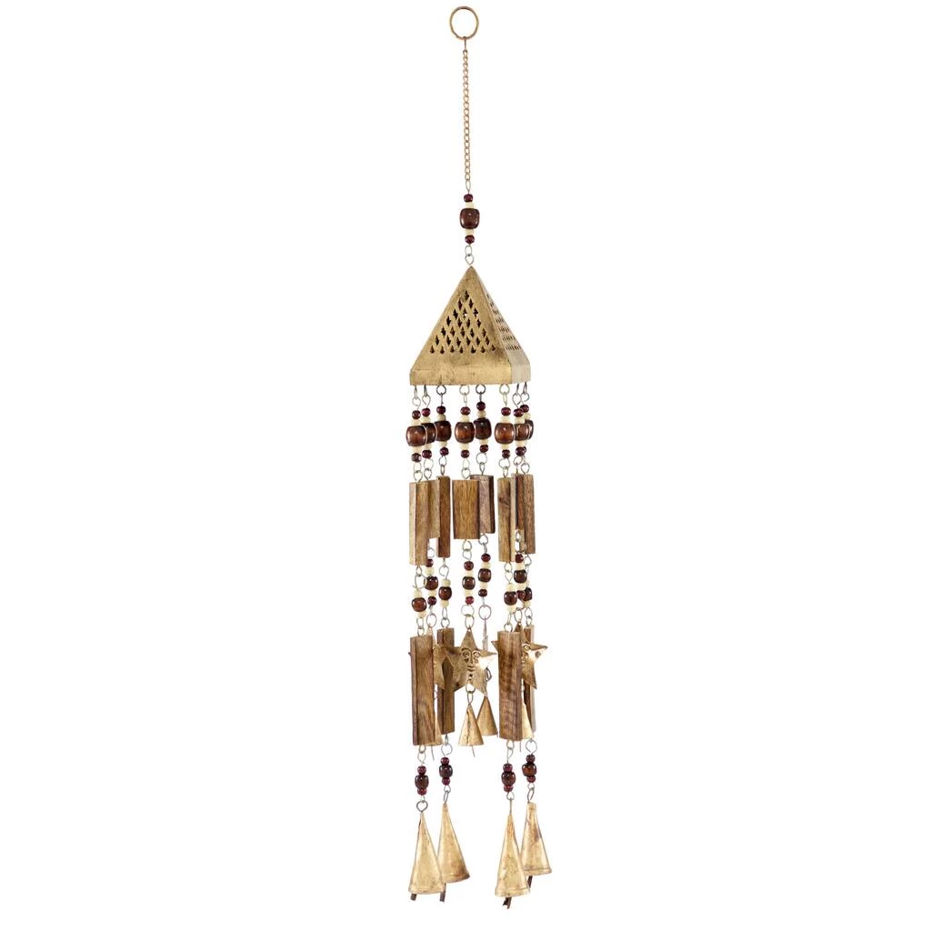 Best deal βοΈ 29" Gold Mango Wood Coastal Windchime by Ivory and Iris π 1 Best deal βοΈ 29" Gold Mango Wood Coastal Windchime by Ivory and Iris π