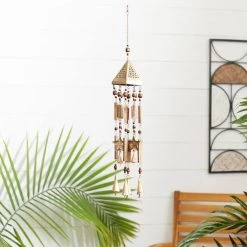 Best deal βοΈ 29" Gold Mango Wood Coastal Windchime by Ivory and Iris π 9 Best deal βοΈ 29" Gold Mango Wood Coastal Windchime by Ivory and Iris π -Cheap Ivory and Iris Store D403374S 5