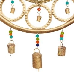 Best Pirce 🎁 27" Gold Elephant Dreamcatcher Windchime by Ivory and Iris 🎉 -Cheap Ivory and Iris Store D403375S 5