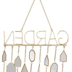 Best deal ✔️ 36" White Metal Eclectic Garden Windchime by Ivory and Iris ✔️ -Cheap Ivory and Iris Store D403382S 6