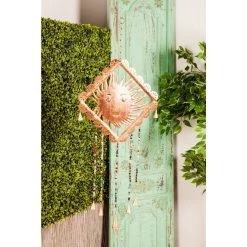 Wholesale 😉 Gold Sun Metal Eclectic Windchime by Ivory and Iris 😍 -Cheap Ivory and Iris Store D403390S 6