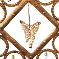 Cheap 🔥 Brass Butterflies Metal Eclectic Windchime by Ivory and Iris 🥰 -Cheap Ivory and Iris Store D403391S 6