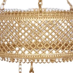 New 🛒 Gold Metal Boho Windchime by Ivory and Iris 😀 -Cheap Ivory and Iris Store D403393S 5