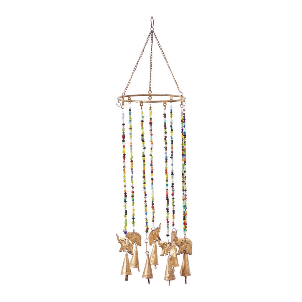 Hot Sale β Gold Elephants Metal Eclectic Windchime by Ivory and Iris π 2 Hot Sale β Gold Elephants Metal Eclectic Windchime by Ivory and Iris π - Image 2