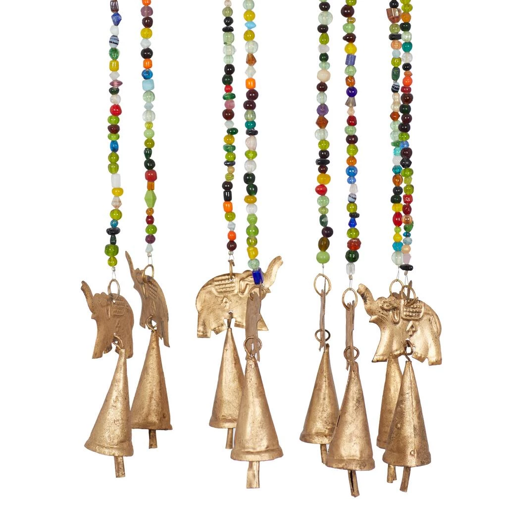Hot Sale β Gold Elephants Metal Eclectic Windchime by Ivory and Iris π 3 Hot Sale β Gold Elephants Metal Eclectic Windchime by Ivory and Iris π - Image 3
