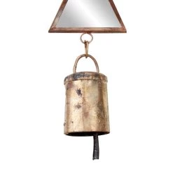 Top 10 🛒 32" Brown Metal Eclectic Mirror Wind Chime by Ivory and Iris 😍 -Cheap Ivory and Iris Store D403400S 4