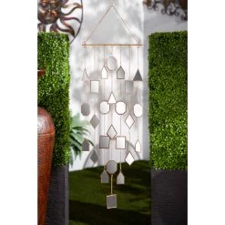 Top 10 🛒 32" Brown Metal Eclectic Mirror Wind Chime by Ivory and Iris 😍 -Cheap Ivory and Iris Store D403400S 7