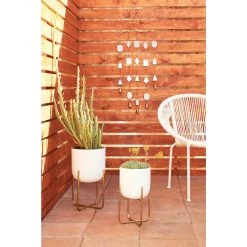 Top 10 🛒 32" Brown Metal Eclectic Mirror Wind Chime by Ivory and Iris 😍 -Cheap Ivory and Iris Store D403400S 9