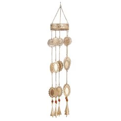 Flash Sale โ๏ธ 31" Gold Metal Traditional Wind Chime by Ivory and Iris โ