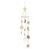 Top 10 🛒 39" Gold Metal Eclectic Moon & Stars Wind Chime by Ivory and Iris ✨