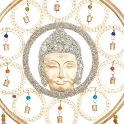 Best Sale β 27" Gold Metal Eclectic Buddha Dream Catcher Wind Chime by Ivory and Iris π₯ 9 Best Sale β 27" Gold Metal Eclectic Buddha Dream Catcher Wind Chime by Ivory and Iris π₯ -Cheap Ivory and Iris Store D403416S 3
