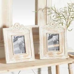 Deals 🤩 2 Pack Whitewashed Vintage Style 11" x 14" Frame by Ivory and Iris 😀 -Cheap Ivory and Iris Store D403423S 6