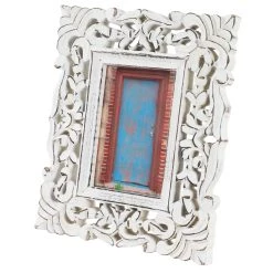 Best deal ⌛ Whitewashed Mango Wood Farmhouse 8" x 10" Frame by Ivory and Iris ⭐
