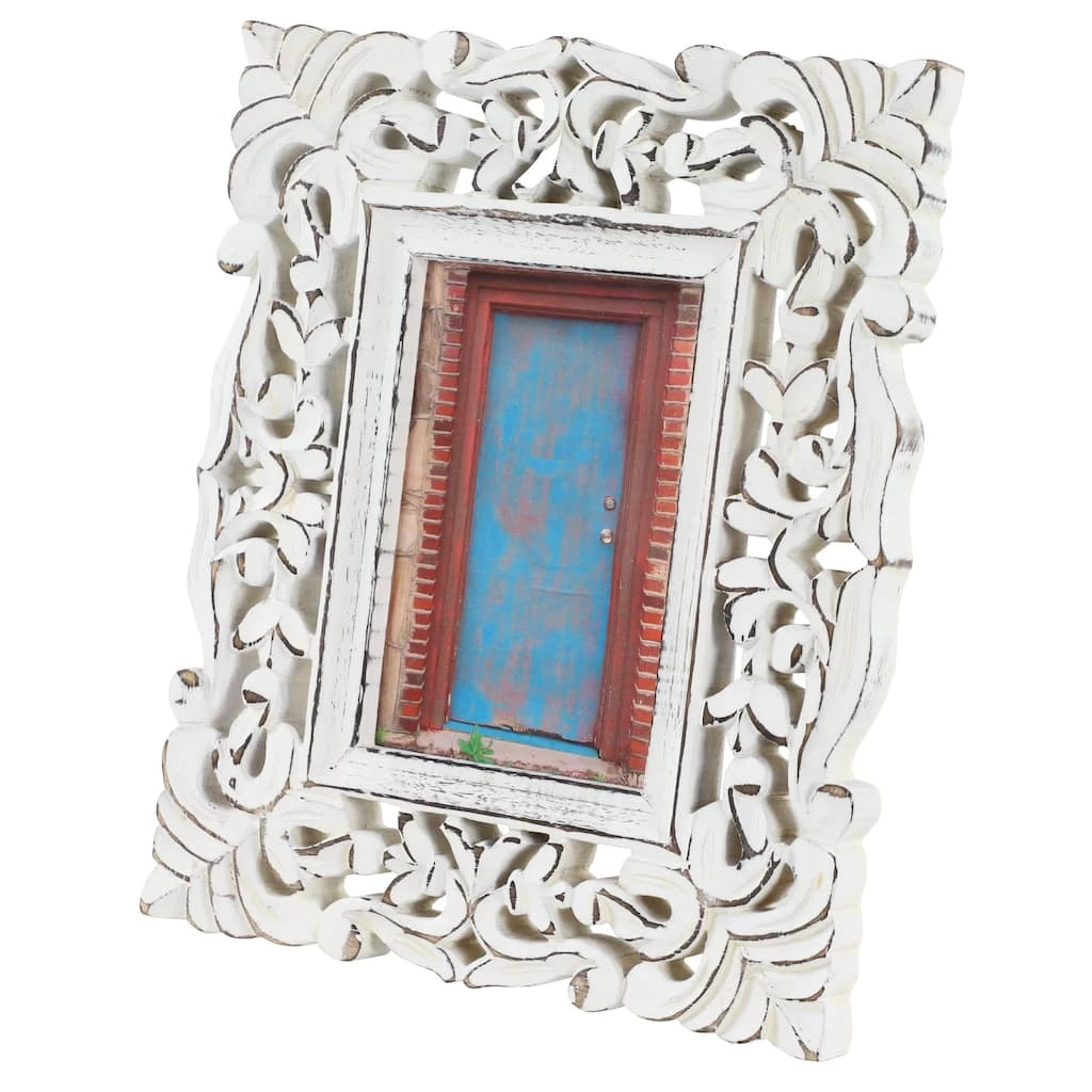 Best deal ⌛ Whitewashed Mango Wood Farmhouse 8" x 10" Frame by Ivory and Iris ⭐ 1 Best deal ⌛ Whitewashed Mango Wood Farmhouse 8" x 10" Frame by Ivory and Iris ⭐