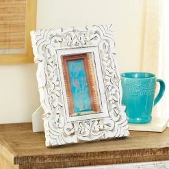 Best deal ⌛ Whitewashed Mango Wood Farmhouse 8" x 10" Frame by Ivory and Iris ⭐ 13 Best deal ⌛ Whitewashed Mango Wood Farmhouse 8" x 10" Frame by Ivory and Iris ⭐ -Cheap Ivory and Iris Store D403430S 7