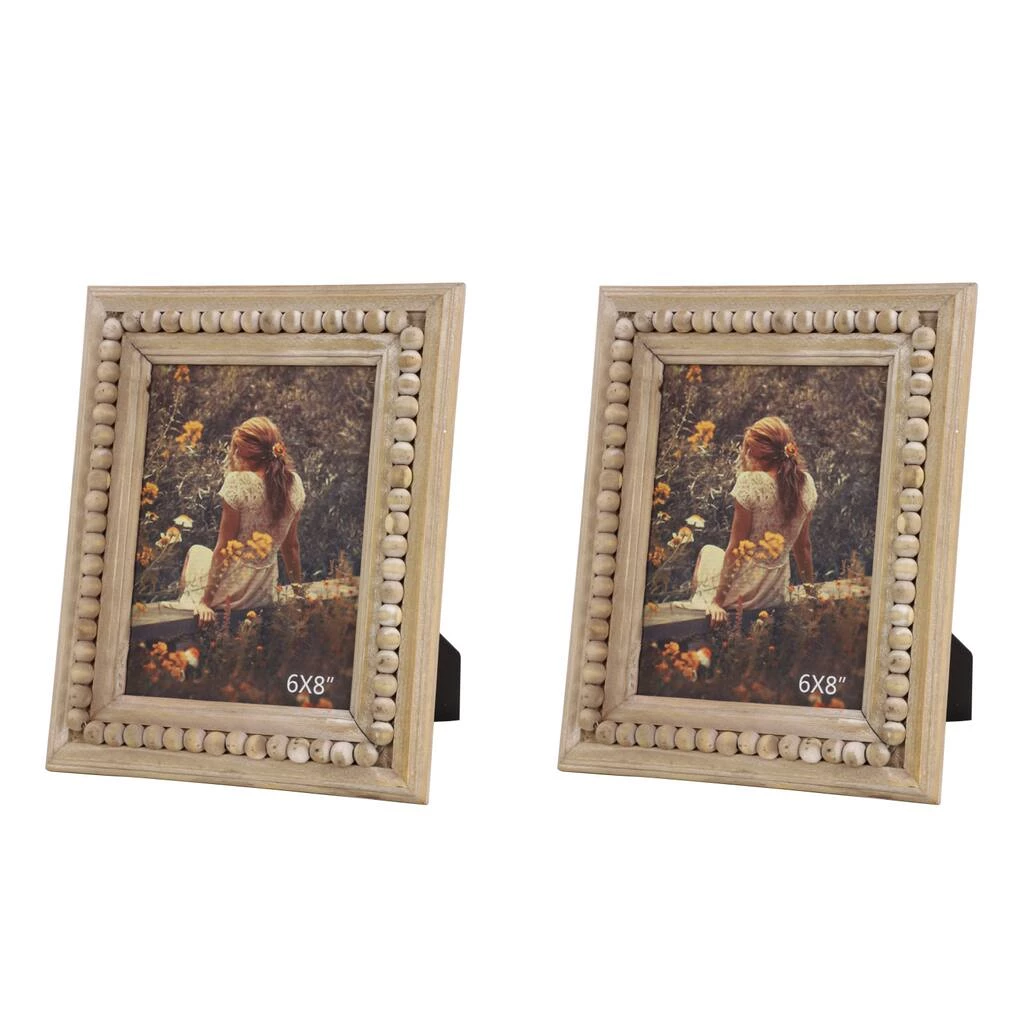 Best Sale 🧨 2 Pack Light Brown Wood Bohemian 9" x 11" Frame by Ivory and Iris 🤩 7 Best Sale 🧨 2 Pack Light Brown Wood Bohemian 9" x 11" Frame by Ivory and Iris 🤩 - Image 7