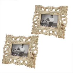 Top 10 🔔 2 Pack Whitewashed Vintage 13" x 10" Frame by Ivory and Iris ⌛ -Cheap Ivory and Iris Store D403439S 10