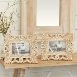 Top 10 🔔 2 Pack Whitewashed Vintage 13" x 10" Frame by Ivory and Iris ⌛ -Cheap Ivory and Iris Store D403439S 7