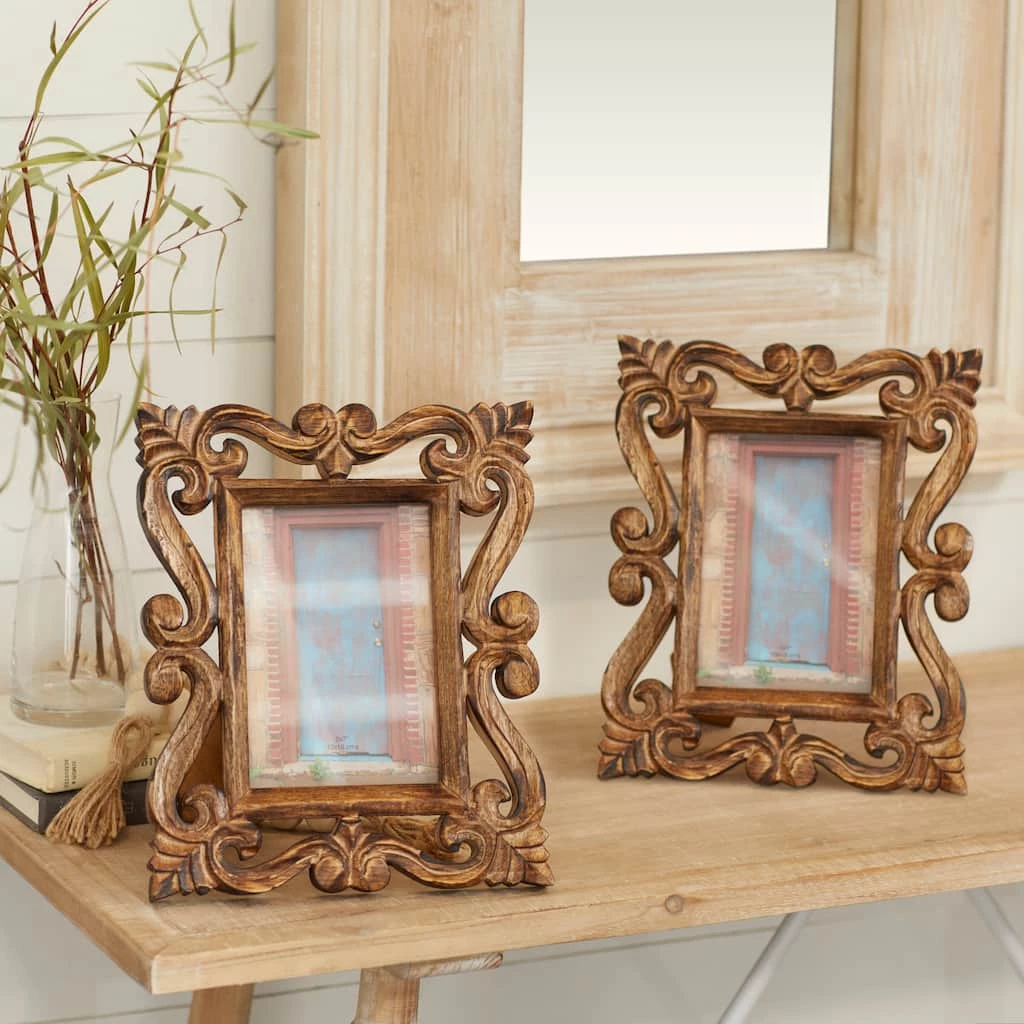 Discount π 2 Pack Brown Natural Mango Wood 9" x 11" Frame by Ivory and Iris π 6 Discount π 2 Pack Brown Natural Mango Wood 9" x 11" Frame by Ivory and Iris π - Image 6