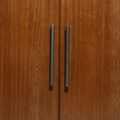 Best reviews of 👏 Industrial Rectangular Brown Wood and Metal Lattice Cabinet, 31” x 31” x 16” by Ivory and Iris ❤️ -Cheap Ivory and Iris Store D404546S 7