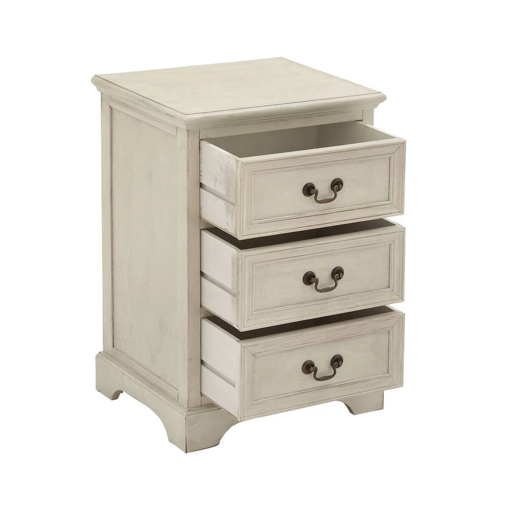 Best Sale π― Cream Wood Traditional Accent Table, 25" x 17" x 14" by Ivory and Iris π 2 Best Sale π― Cream Wood Traditional Accent Table, 25" x 17" x 14" by Ivory and Iris π - Image 2